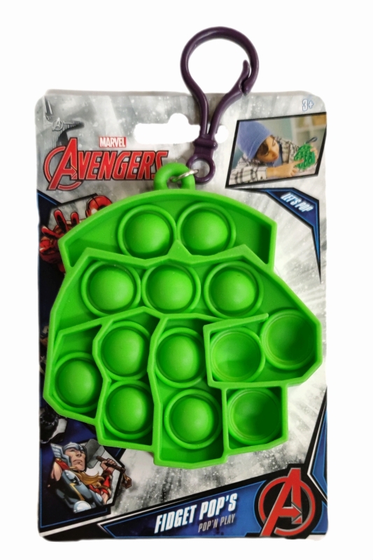 Avengers Hulk Fidget Pop Up Schlüsselanhänger